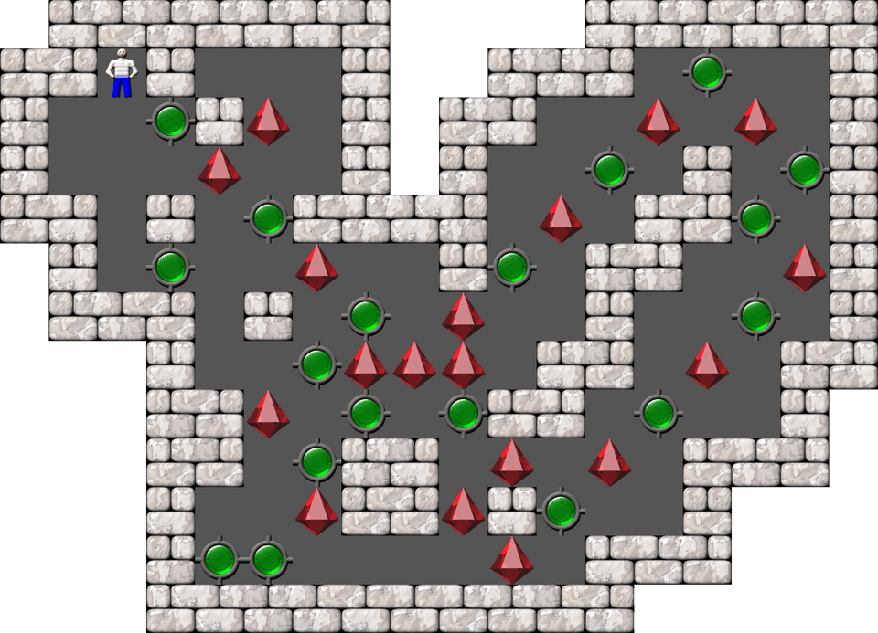 Sokoban Eric F. Tchong Arranged level 177